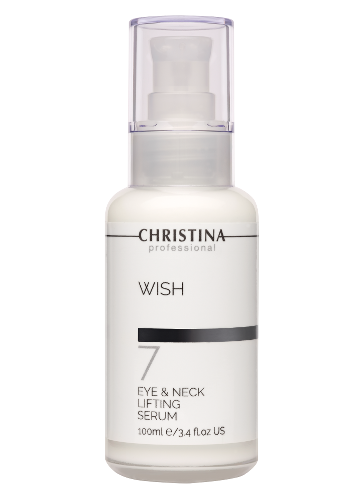 купить wish ш7: сыворотка для подтяжки кожи глаз и шеи. eye and neck lifting serum (100 мл)