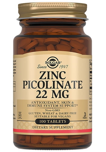 solgar: zinc picolinate 22mg. пиколинат цинка таб 300мг №100 бад купить solgar: zinc picolinate 22mg. пиколинат цинка таб 300мг №100 бад