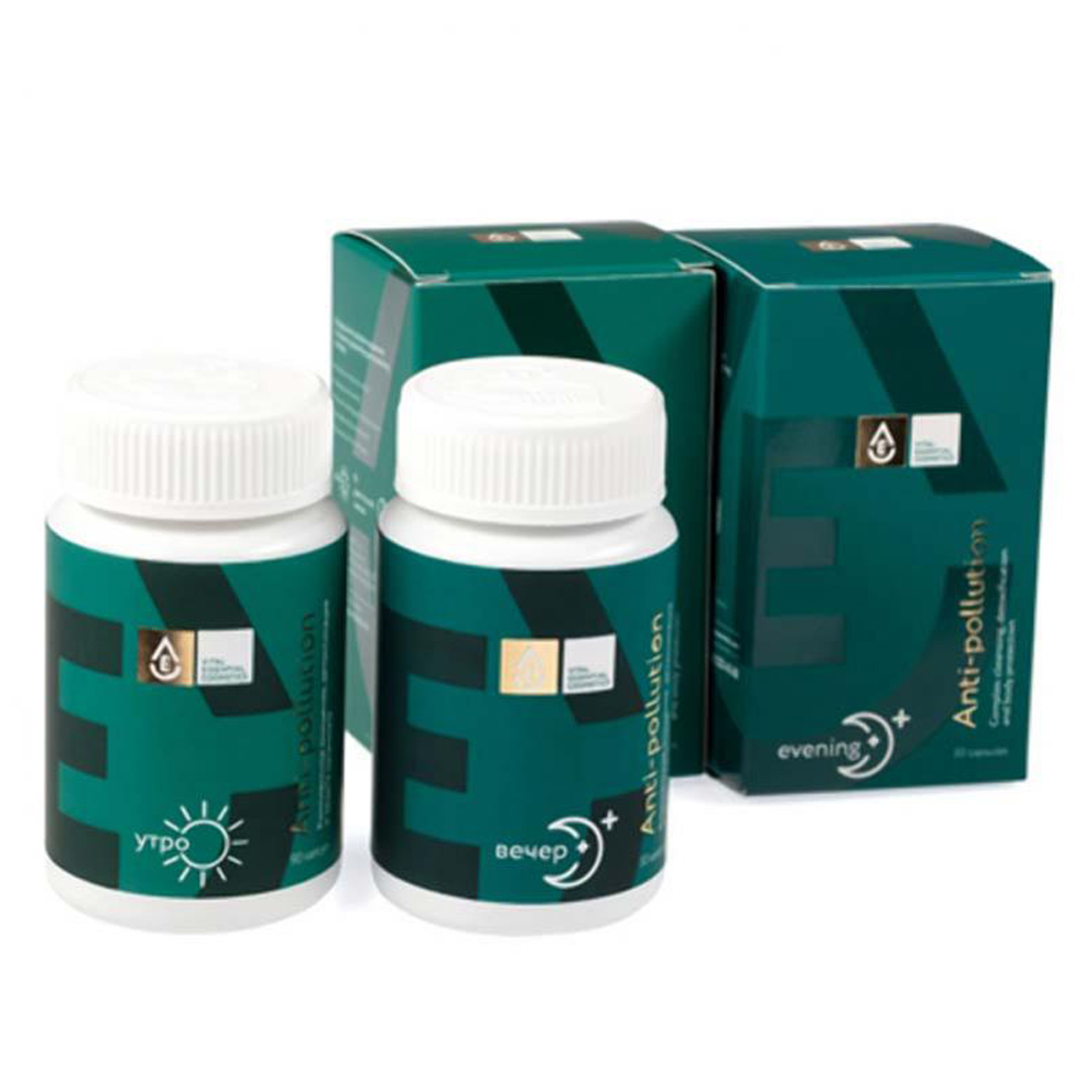 купить v.e.c. anti-pollution пептидный биологически-активный комплекс (2 по 50 капсул)