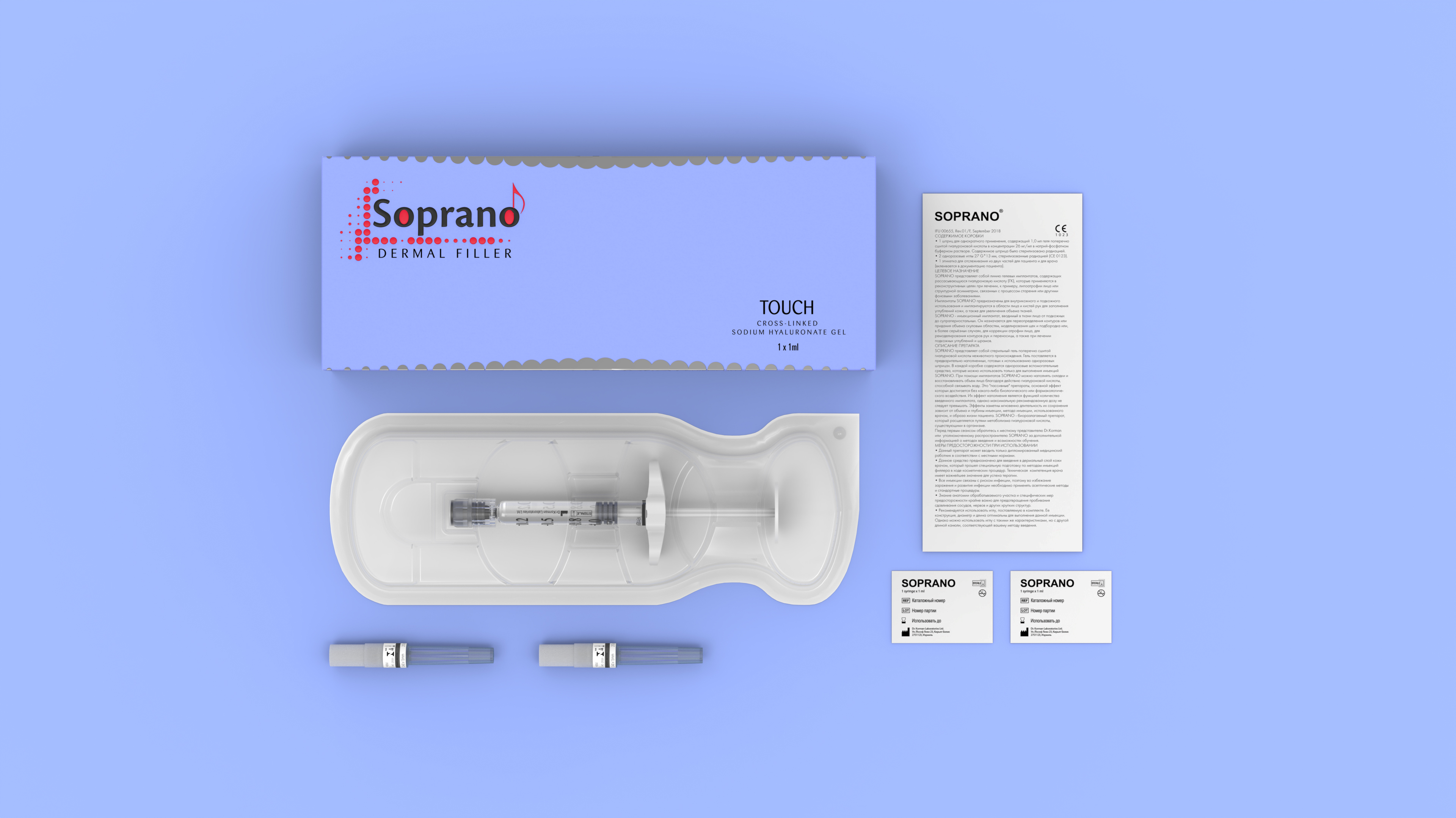 купить soprano 18 filler touch (18 мг/мл, 1 мл) шприц