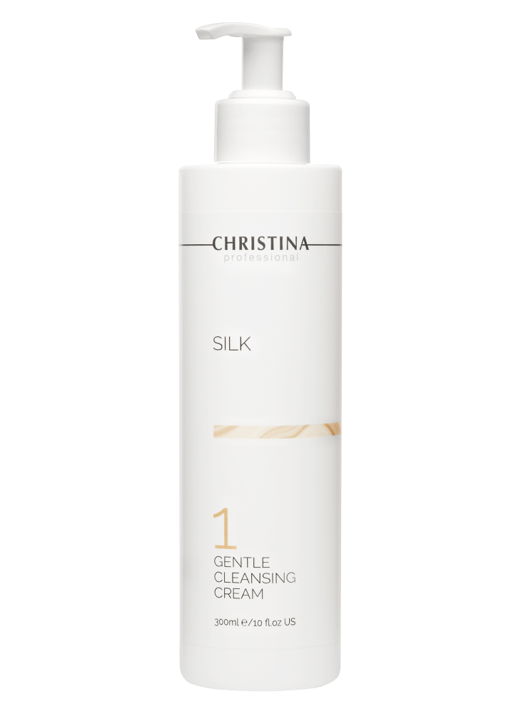 купить silk-1: нежный крем для очищения кожи. gentle cleansing cream (300 мл)