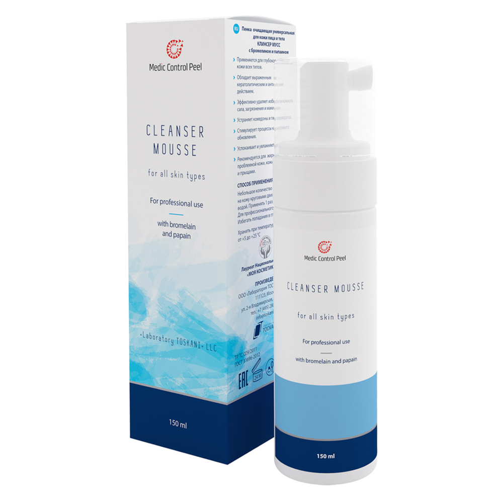 купить mcp: cleanser mousse очищающий мусс (150 мл)