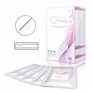 Мезонити линейные Cara МВ30G*25,4 на L-канюле (длина нити 30мм) (1 уп./20 шт.) Mono eye Мезонити линейные Cara МВ30G*25,4 на L-канюле (длина нити 30мм) (1 уп./20 шт.) Mono eye